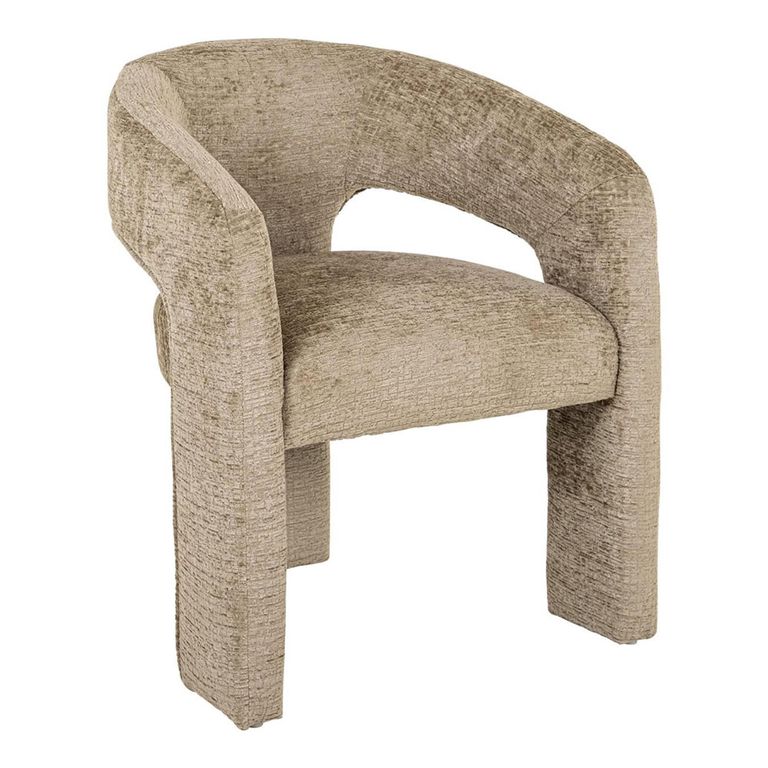 Belle Desert Fabric Accent Chair