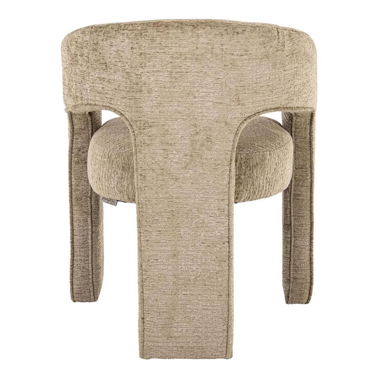 Belle Desert Fabric Accent Chair