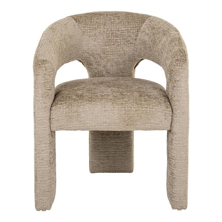 Belle Desert Fabric Accent Chair