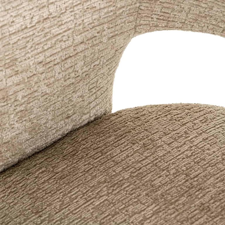 Belle Desert Fabric Accent Chair