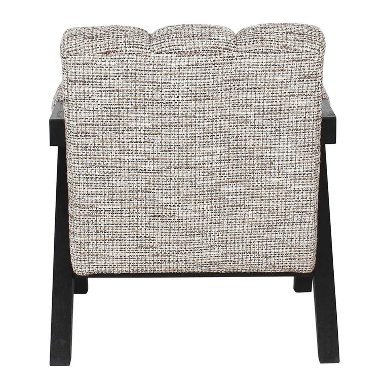 Clover Natural Fabric Accent Chair