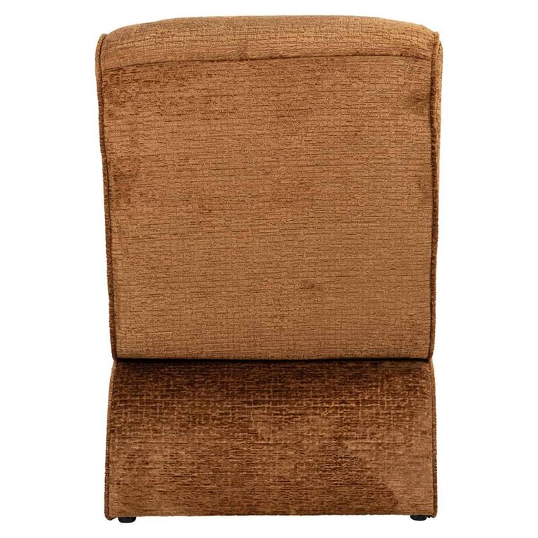Frankie Brown Fabric Lounge Chair