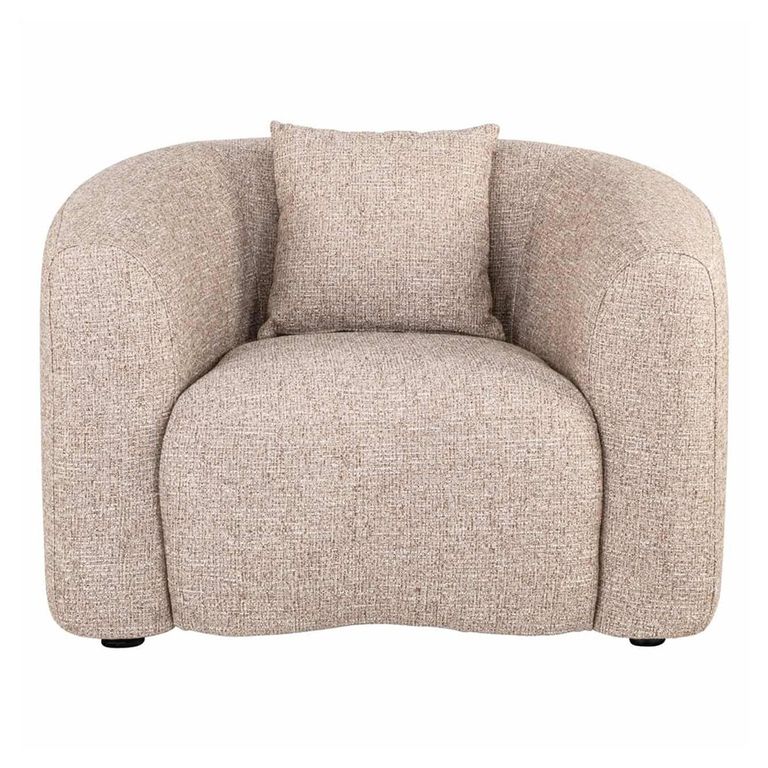Luxandra Lounge Chair - Sand - Fabric