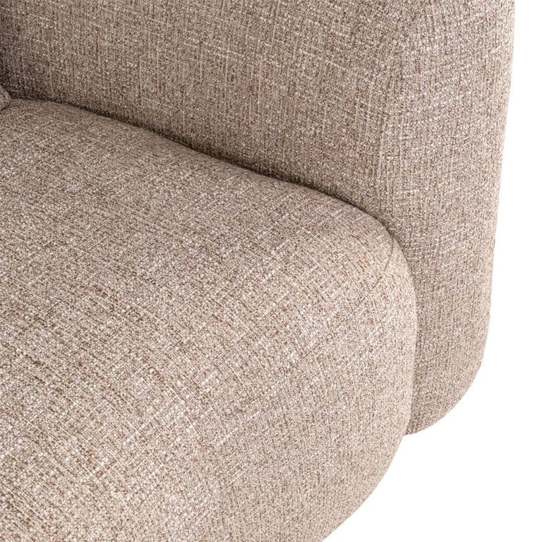 Luxandra Lounge Chair - Sand - Fabric