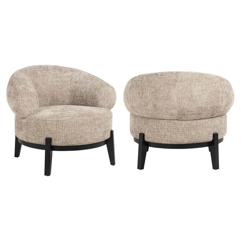 Montana Desert Fabric Accent Chair