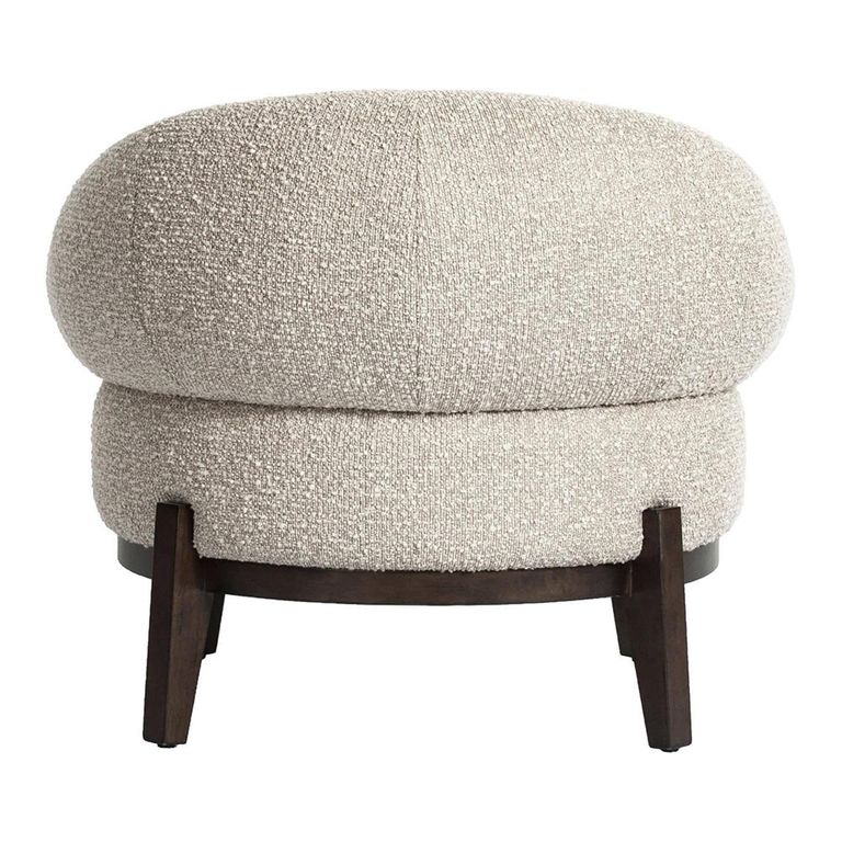 Montana Lounge Chair - Chunky - Natural - Fabric and Wood
