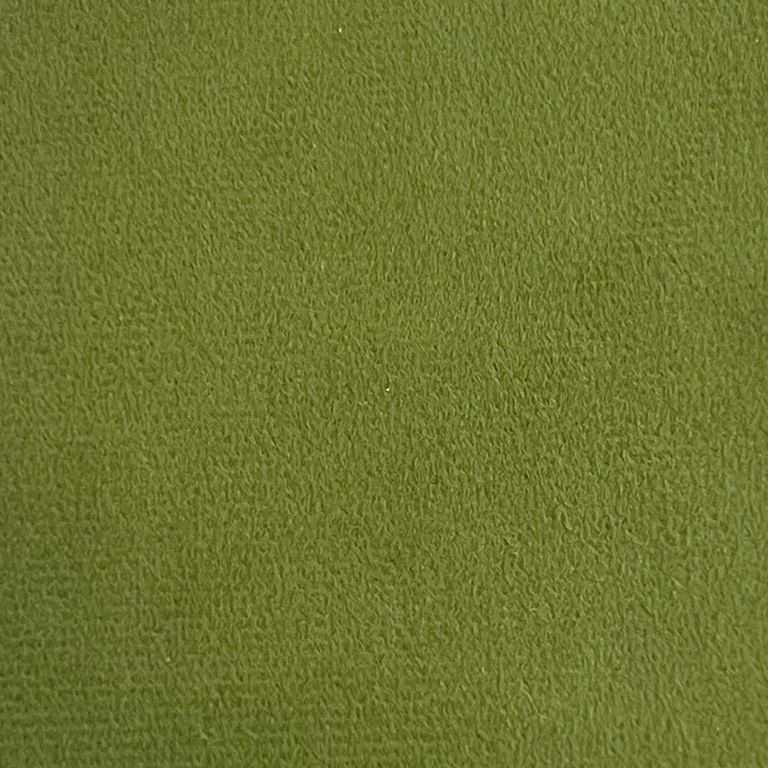 Eclipse Armchair - Curved Back - Olive Green and Black - Fabric and Metal
