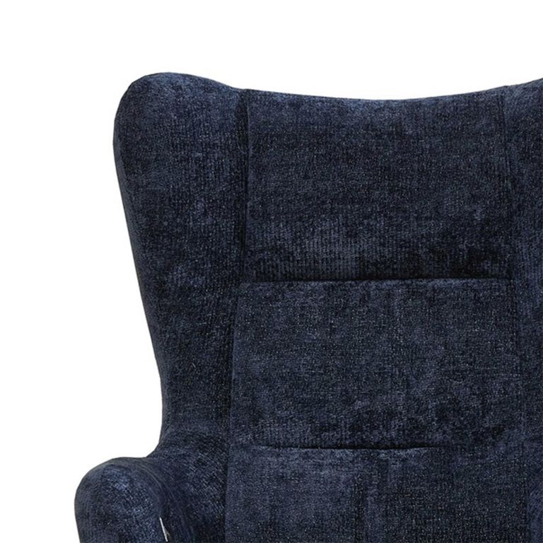 Elevate Electric Lounge Armchair - Dual Motor - Navy - Fabric