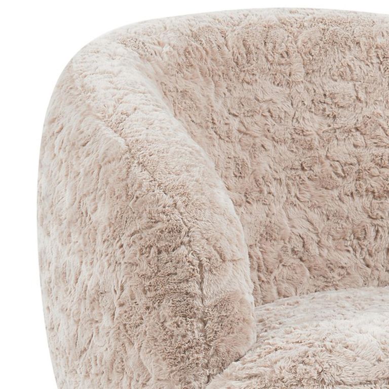 Willow Accent Armchair - Fawn - Fabric
