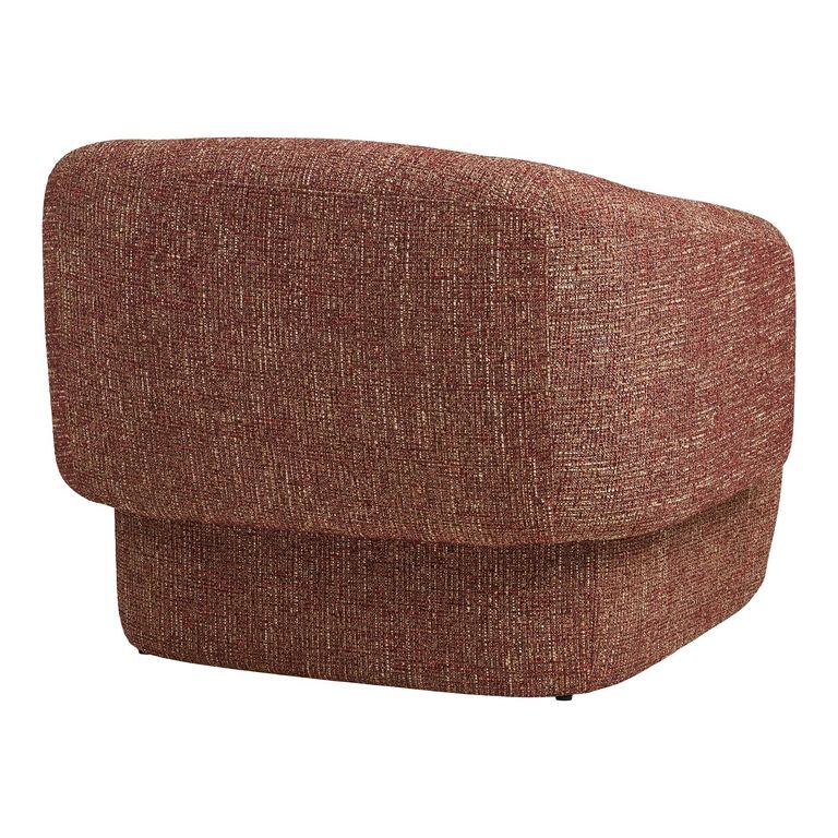Hamilton Lounge Armchair - Curved Back - Fabric