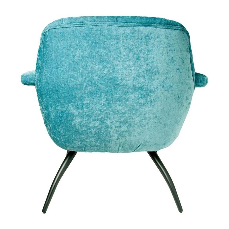Amalfi Accent Chair - Chenille Fabric - Blue