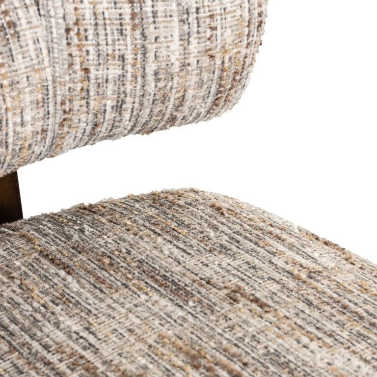 Arabella Beige Fabric Accent Chair