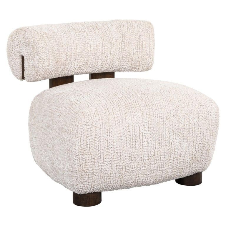 Arabella Cream Fabric Accent Chair