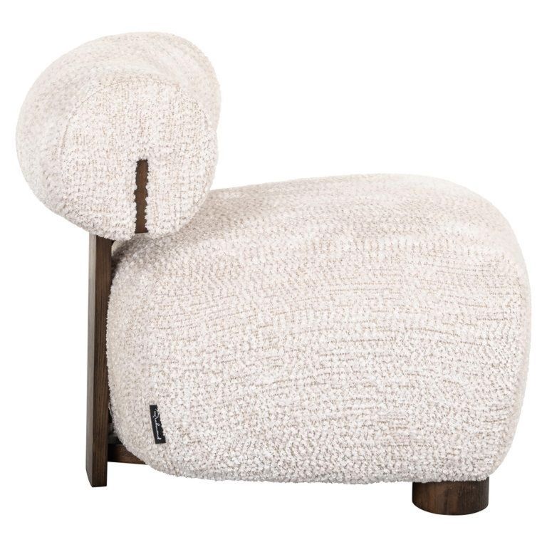 Arabella Cream Fabric Accent Chair