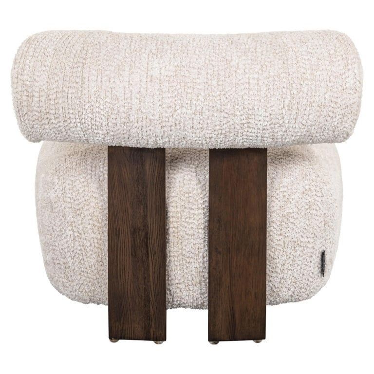 Arabella Cream Fabric Accent Chair