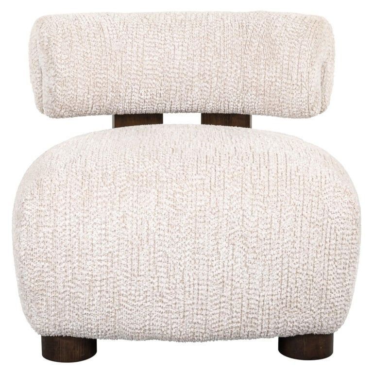 Arabella Cream Fabric Accent Chair