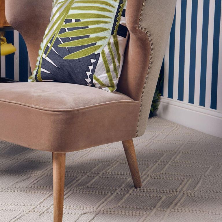 Cefena Chair - Mink Velvet Fabric