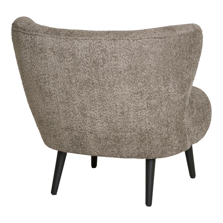 Covelo Lounge Chair - Brown - Fabric