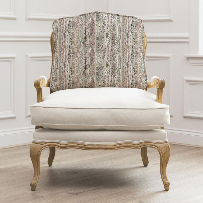 Whimsical Florence Armchair - Oak and Willow Tale - Printed