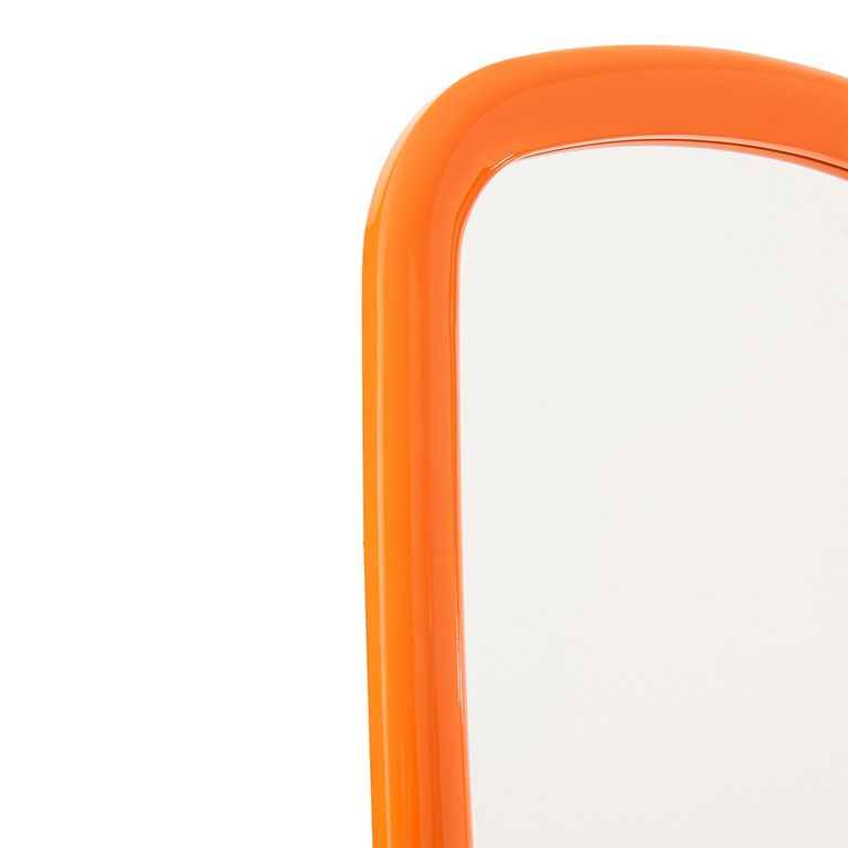 Cheval Mirror - Orange Painted - Wood - 80cm x 180cm
