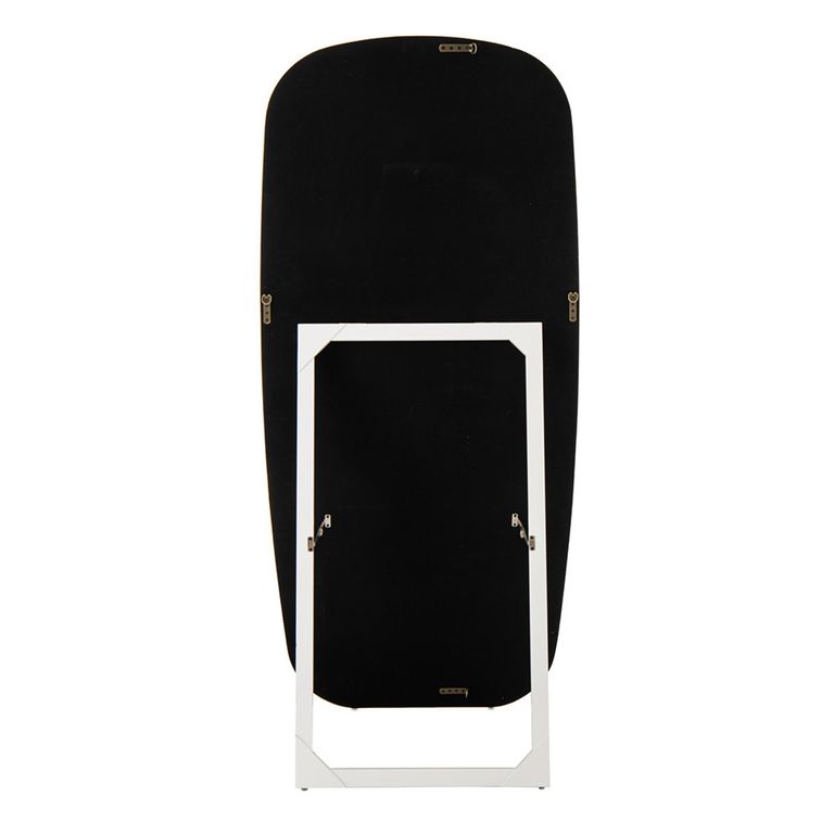 Cheval Mirror - White Painted - Wood - 80cm x 180cm