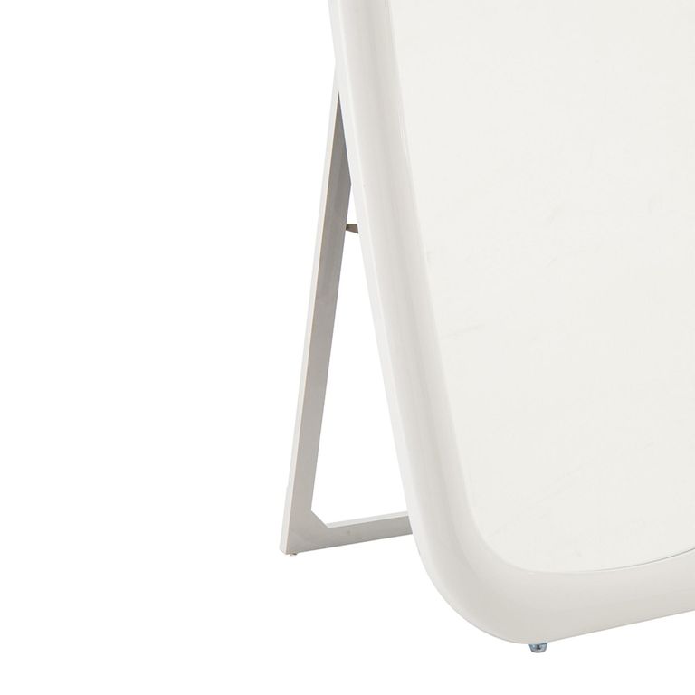 Cheval Mirror - White Painted - Wood - 80cm x 180cm