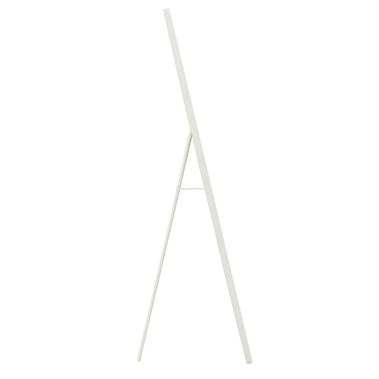 Standing Cheval Mirror - Abstract - White - Glass - 56cm x 180cm