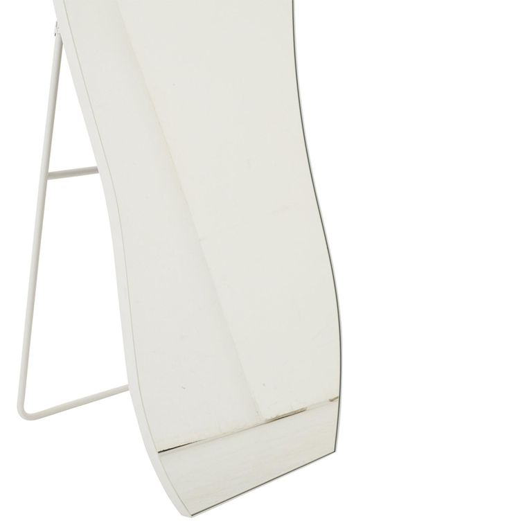 Standing Cheval Mirror - Abstract - White - Glass - 56cm x 180cm