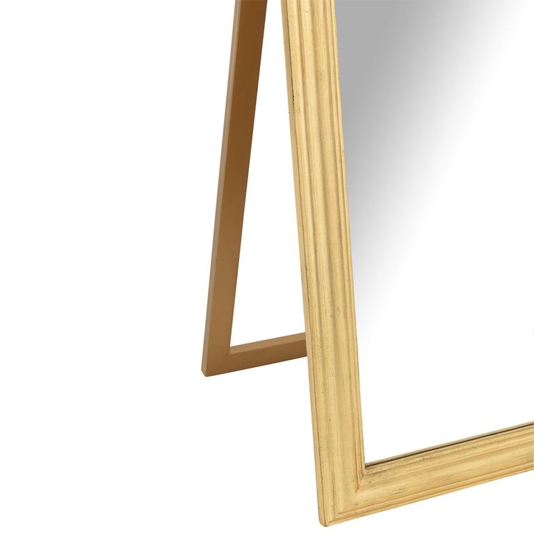 Standing Cheval Mirror - Gold - Emi Wood - 56cm x 180cm