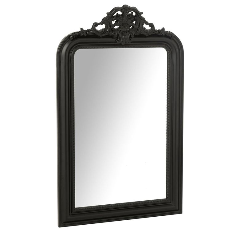 Wall Mirror - Black - Emi Wood - 87cm x 144cm