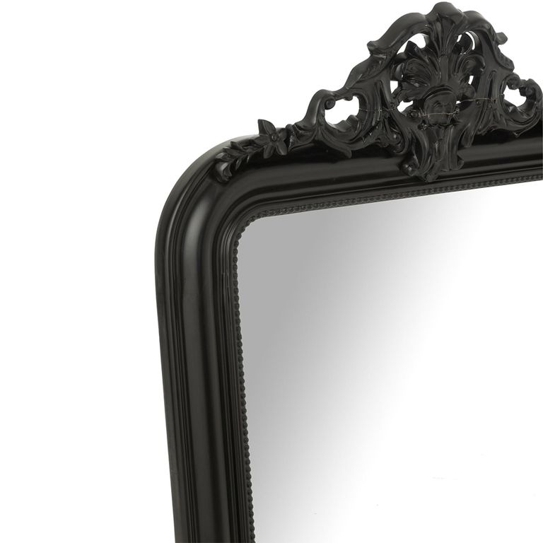 Wall Mirror - Black - Emi Wood - 87cm x 144cm