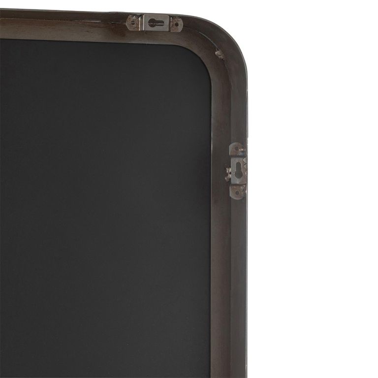 Markus Leaner Mirror - Dark Brown - Glass and Metal - 180cm x 80cm