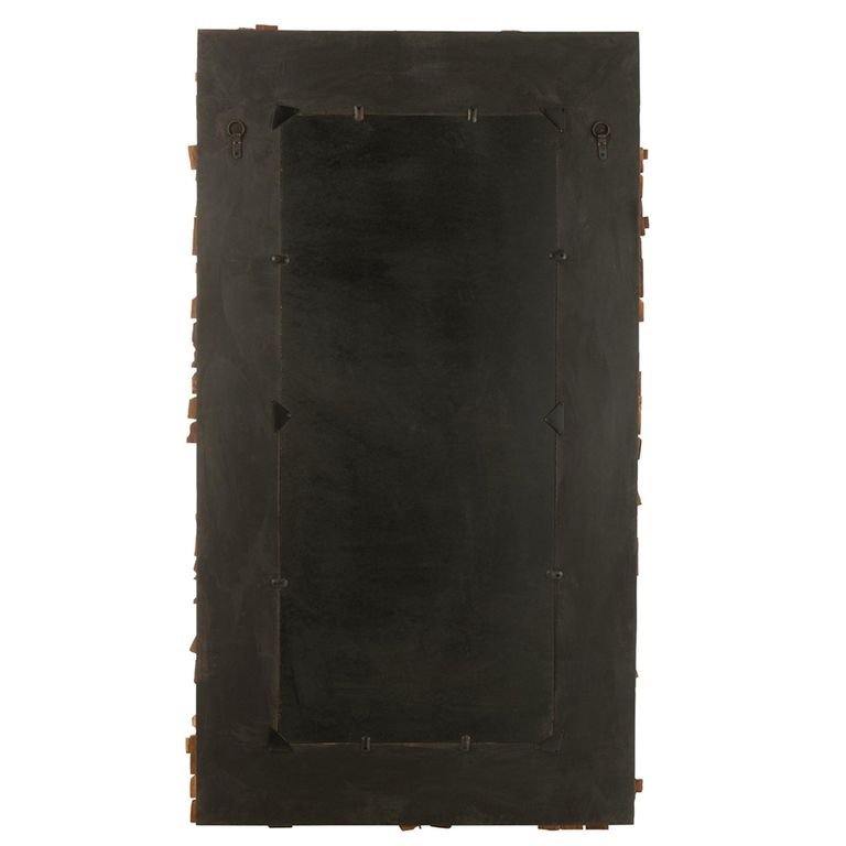 Syma Leaner Mirror - Large - Natural - Recycled Wood - 100cm x 180cm