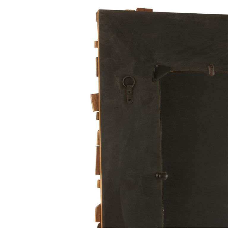 Syma Leaner Mirror - Large - Natural - Recycled Wood - 100cm x 180cm