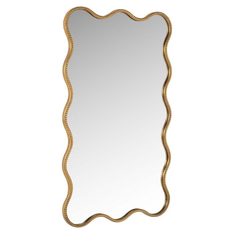 Laurel Wall Mirror - Gold - Metal - 60cm x 95cm