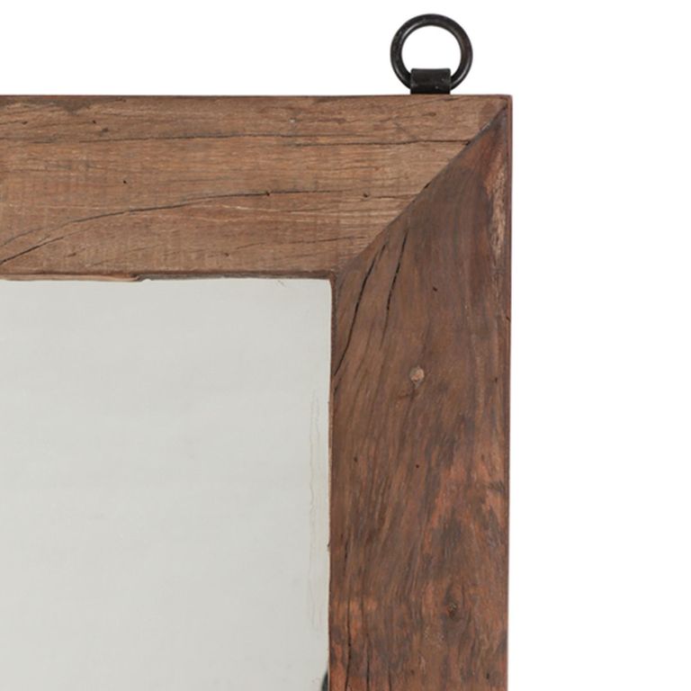 Bassano Wall Mirror - Natural - Teak Wood - 85cm x 175cm