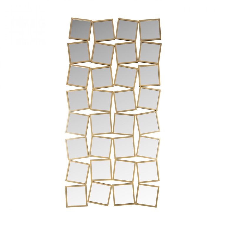 Badia Gold Wall Mirror