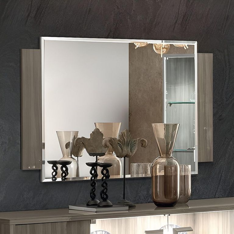 Volare Italian Wall Mirror - Venetian Grey