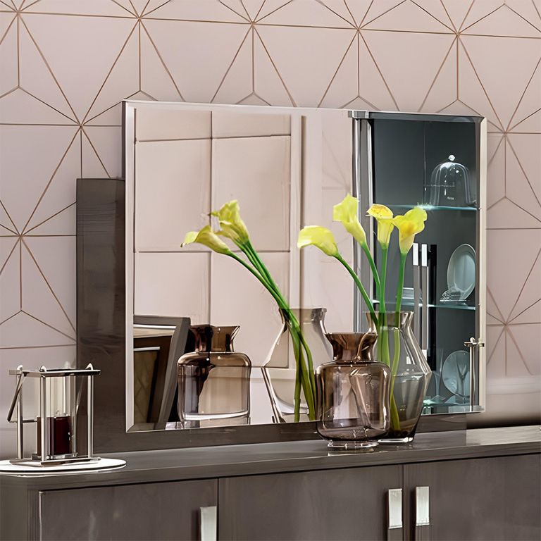Platinum Italian Mirror - Silver Birch