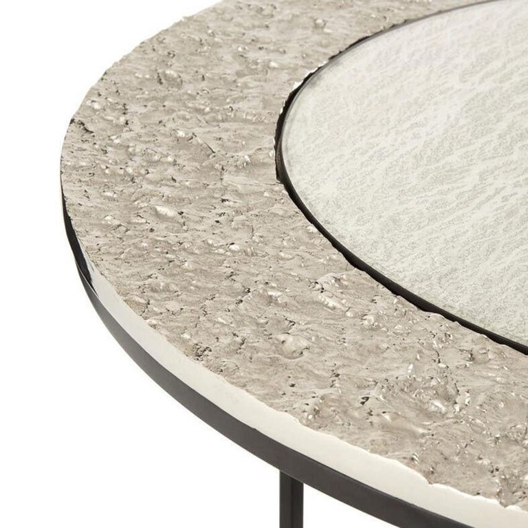 Akola Nest of 2 Tables - Round - Gold