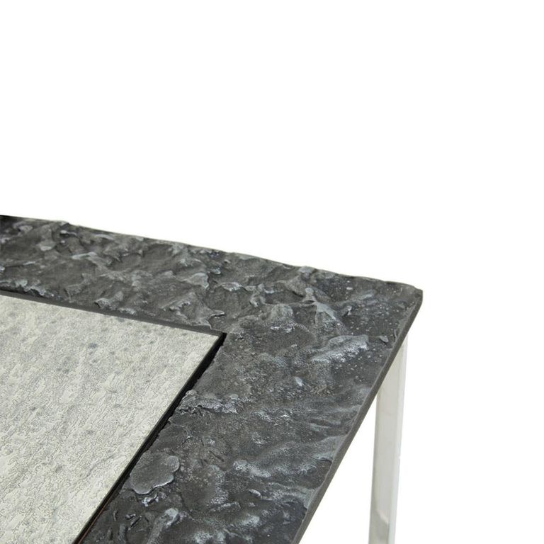 Akola Nest of 3 Tables - Square - Silver
