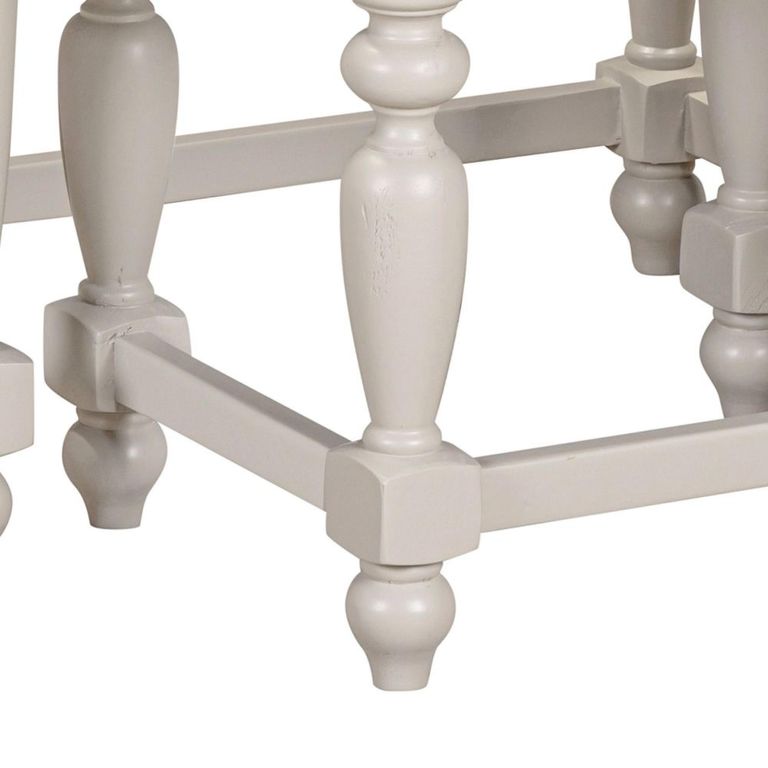 Chateau Nest of 2 Tables - Grey Painted - Pine