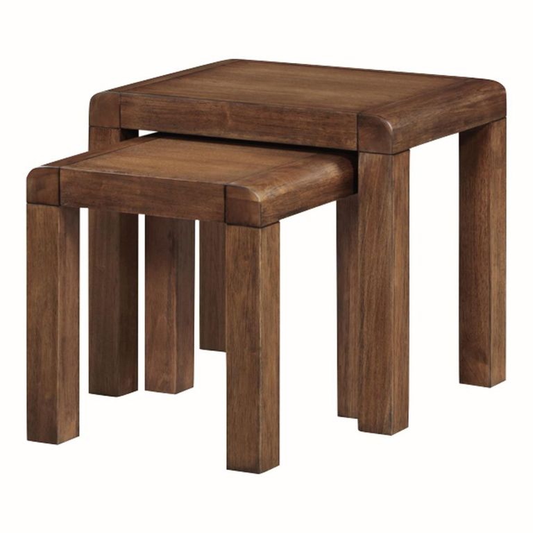 Oakridge Nest of 2 Tables - Dark Oak