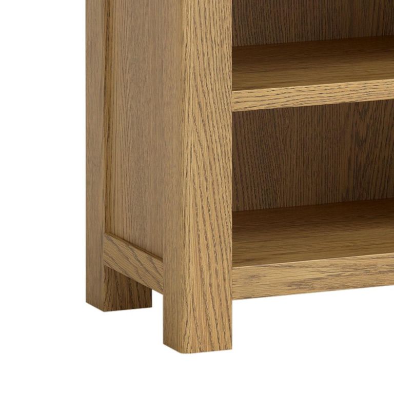 Dorchester Shoe Bench - Beige - Fabric and Rustic Oak