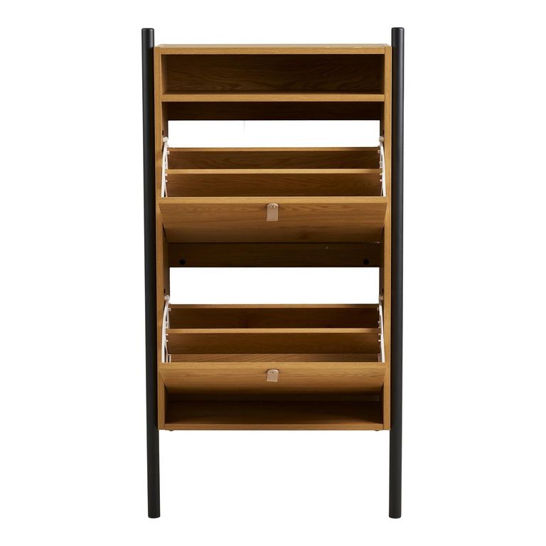 Barco Shoe Cabinet - 2 Door - Natural