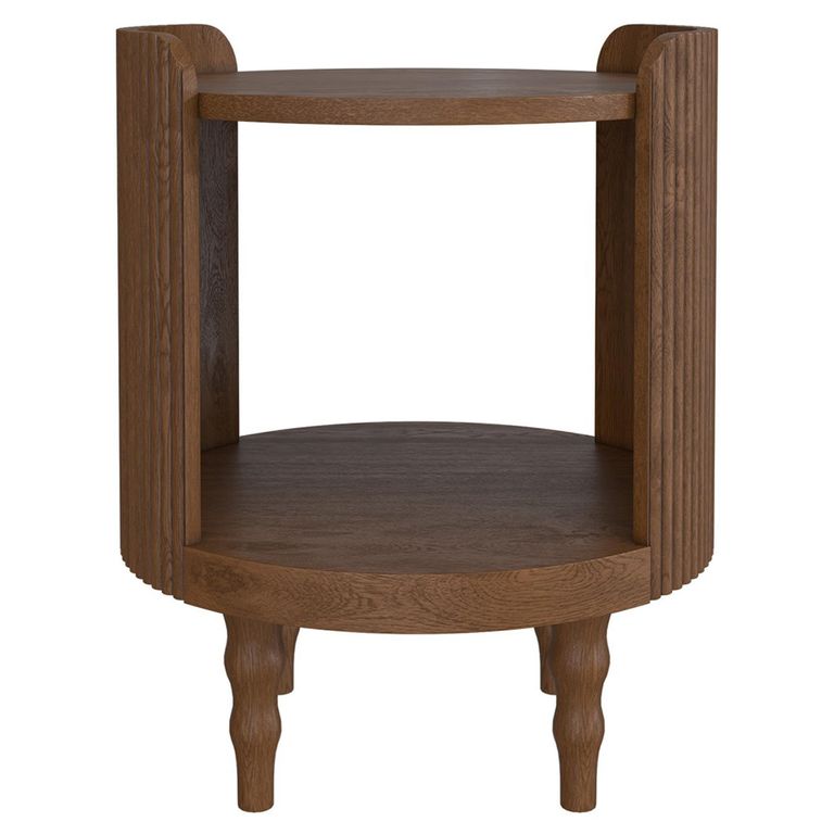 Wynter Side Table - Round - Mid Gloss Lacquered