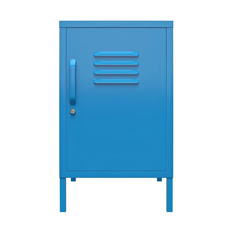 Novogratz Cache Locker End Table - Blue - 2354810COMNUK