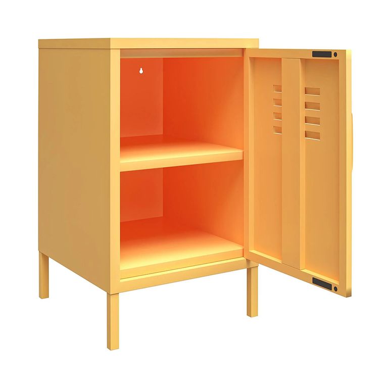 Novogratz Cache Locker End Table - Yellow - 2354814COMNUK