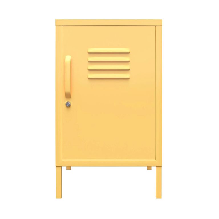 Novogratz Cache Locker End Table - Yellow - 2354814COMNUK