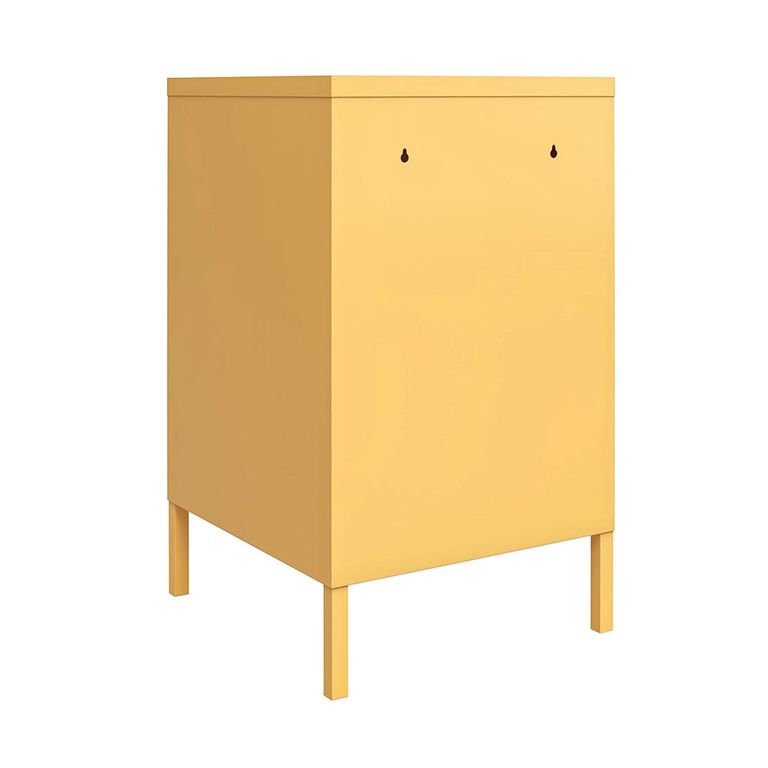 Novogratz Cache Locker End Table - Yellow - 2354814COMNUK